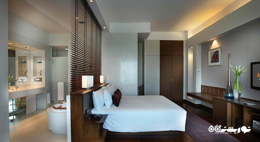 نمای تخت بزرگ سوئیت دوبلکس