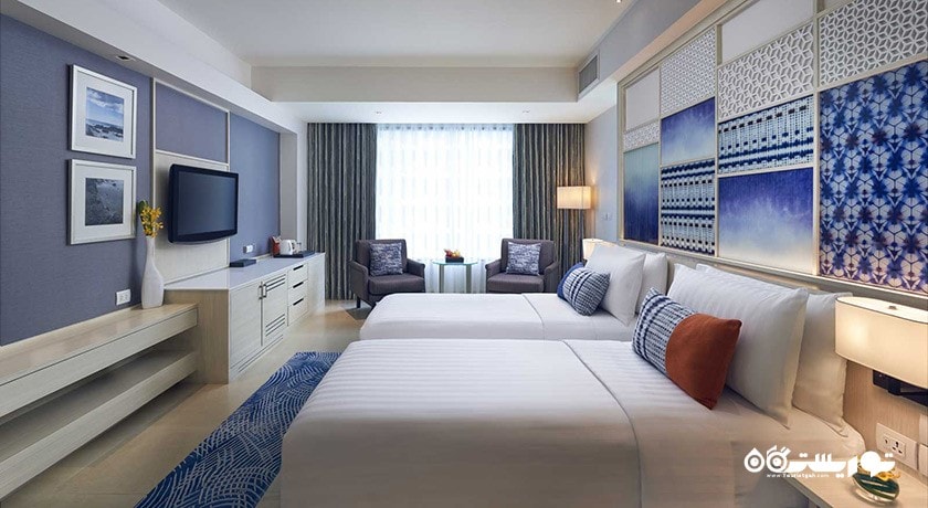 تخت های توئین اتاق دلوکس