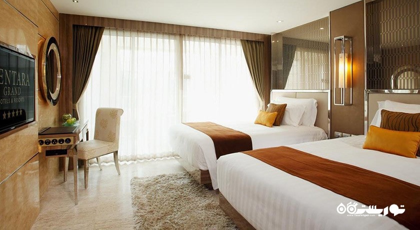 تخت های توئین اتاق دلوکس