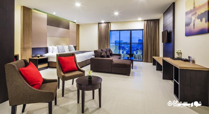 اتاق دلوکس هتل گرند پلازو