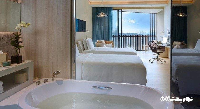 تخت های توئین اتاق دلوکس