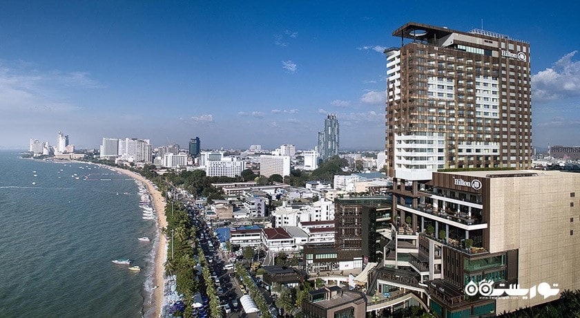 نمای کلی هتل هیلتون پاتایا