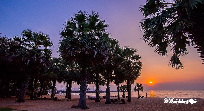 چشم انداز زیبای ساحل اختصاصی هتل