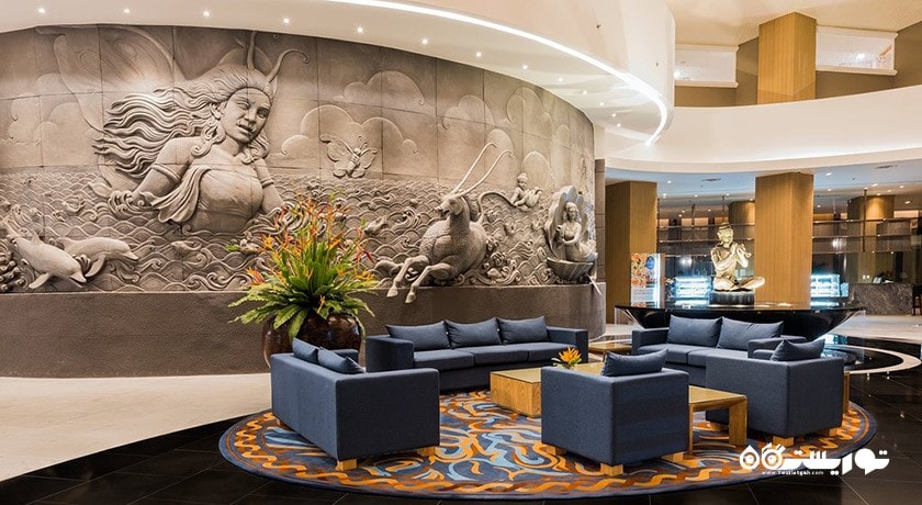 محوطه نشیمن لابی هتل