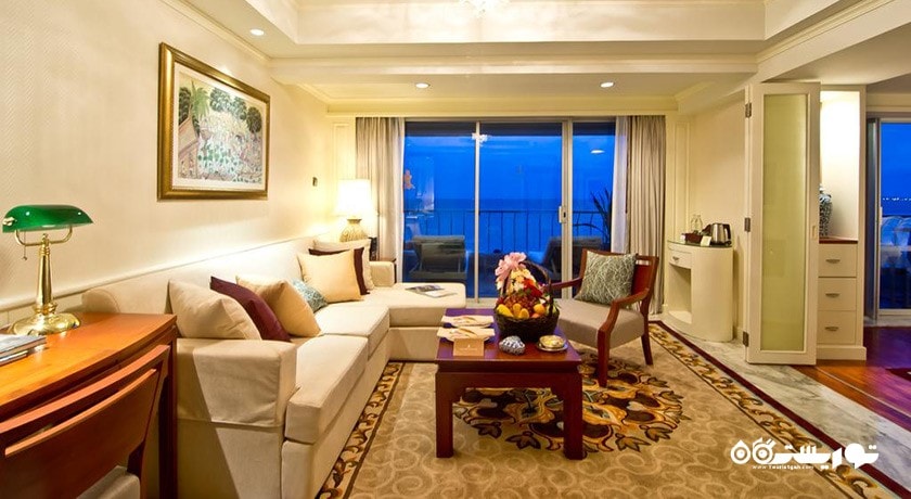 محوطه نشیمن سوئیت یک خوابه