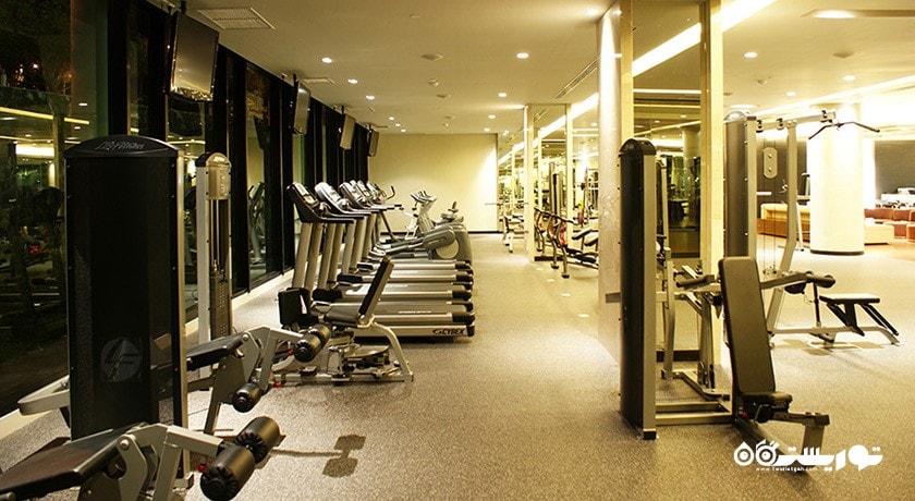 سالن ورزشی هتل زین