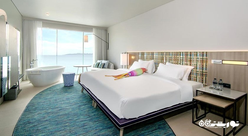 نمای تخت بزرگ اتاق اوشن