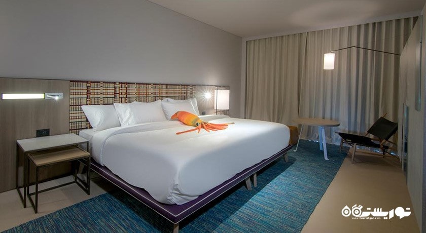 نمای تخت بزرگ اتاق استاندارد