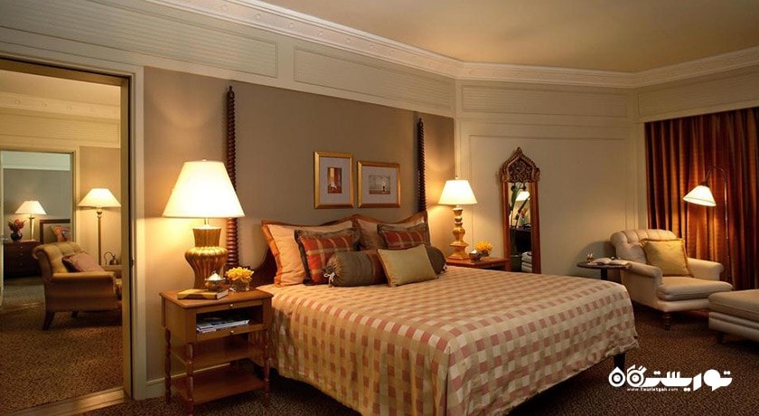 نمای تخت بزرگ سوئیت دلوکس دوخوابه