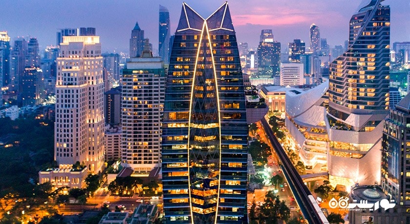 نمای شب هتل اوکیورا پرستیج بانکوک