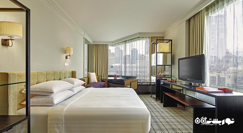 تخت بزرگ اتاق گرند دلوکس