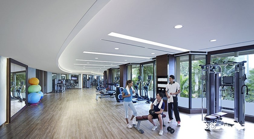 سالن ورزشی هتل شانگری لا بانکوک