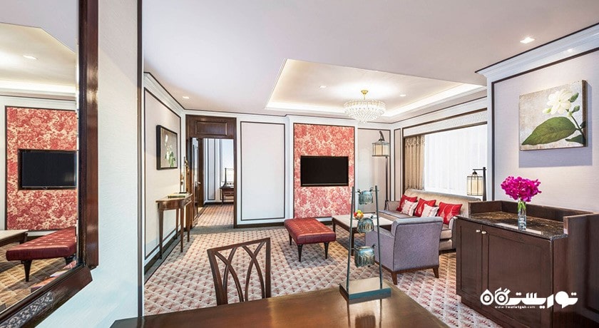 محوطه نشیمن سوئیت هتل