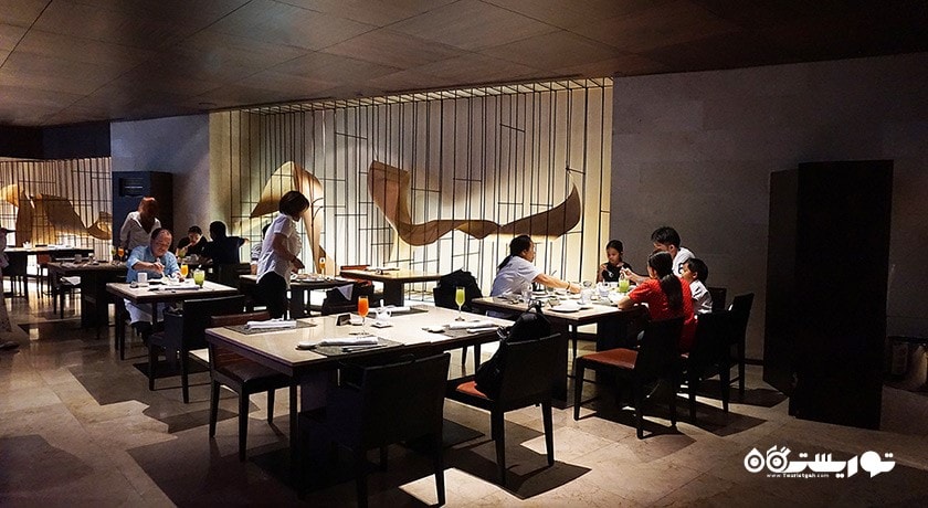 نمایی از رستورن ژاپنی تسو