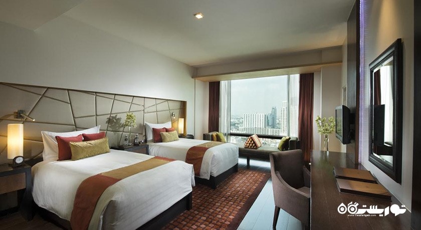 تخت های توئین اتاق دلوکس