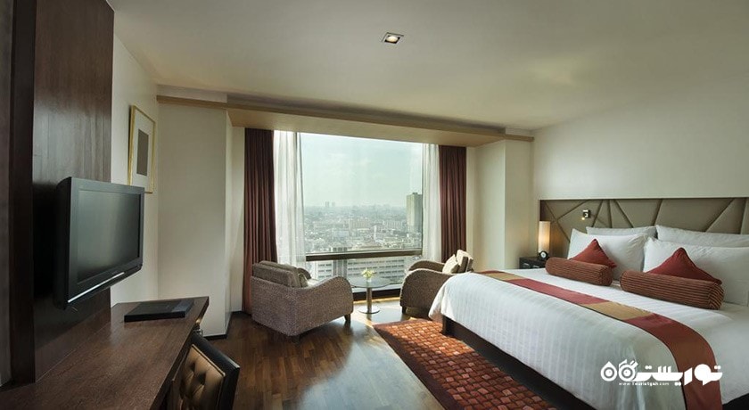 نمای تخت بزرگ سوئیت دوبلکس