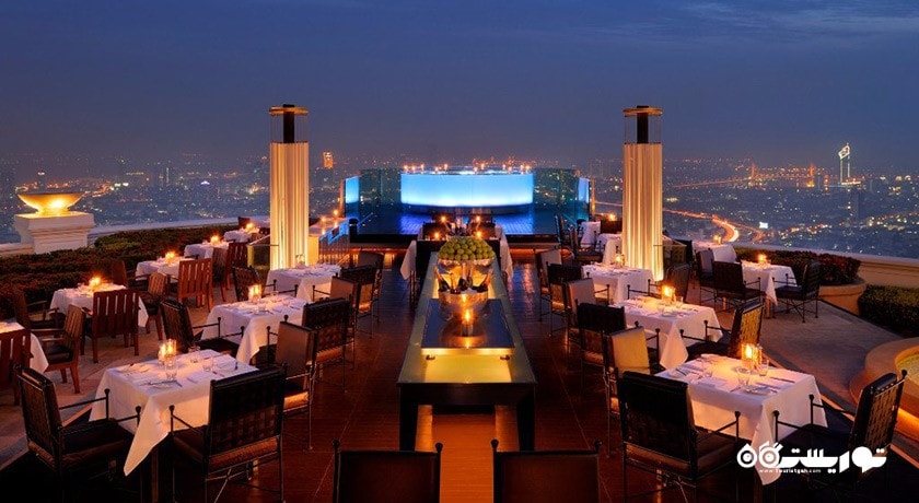 چشم انداز زیبای رستوران سیروکو