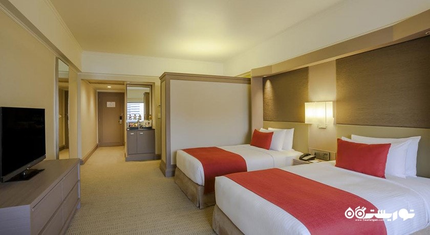 تخت های توئین اتاق دلوکس