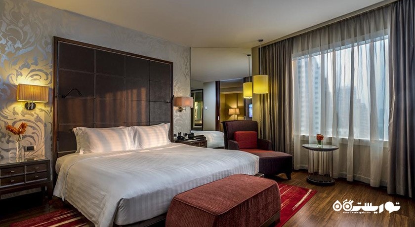 نمای تخت بزرگ سوئیت دلوکس