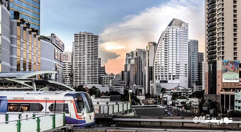 نمای کلی هتل پولمن بانکوک گرند سوخومیت