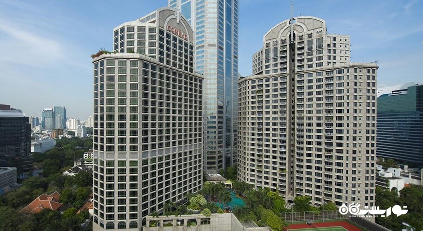 نمای ساختمان هتل کنراد بانکوک