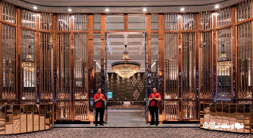 درب ورودی هتل بانکوک مرییت مارکوئیس کوئین پارک