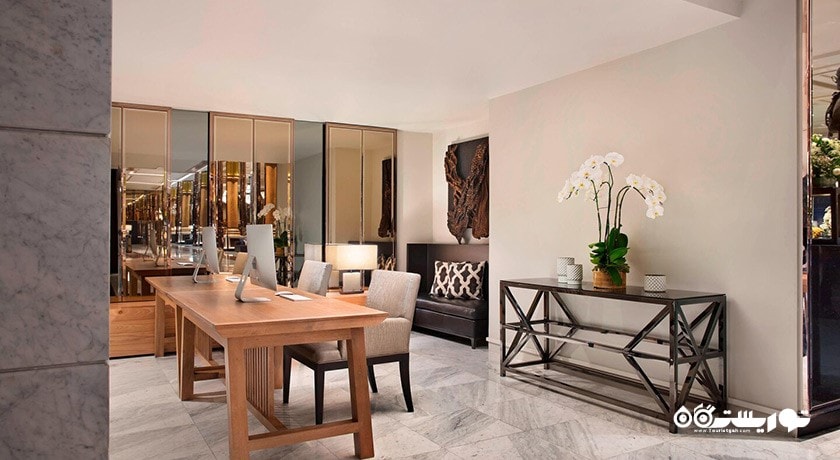 نمایی از مرکز کسب و کار هتل