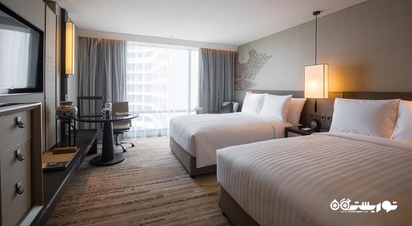 تخت های توئین اتاق دلوکس