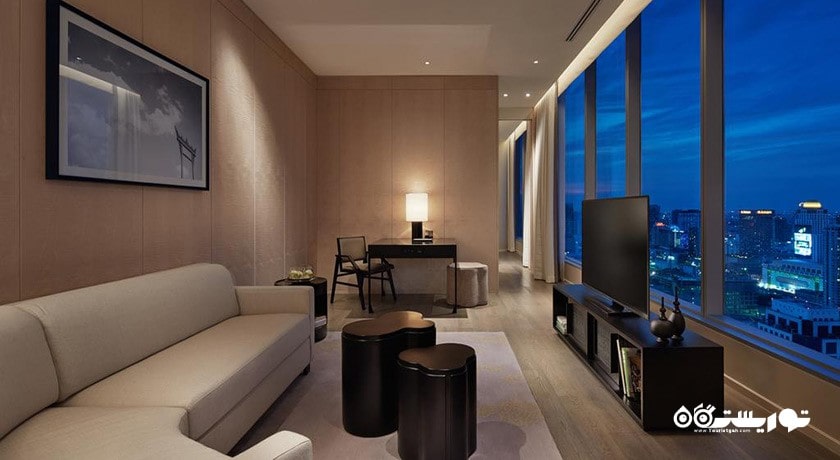 محوطه نشیمن سوئیت دلوکس