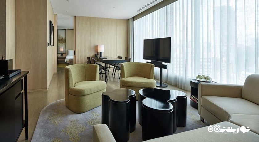 محوطه نشیمن سوئیت هتل