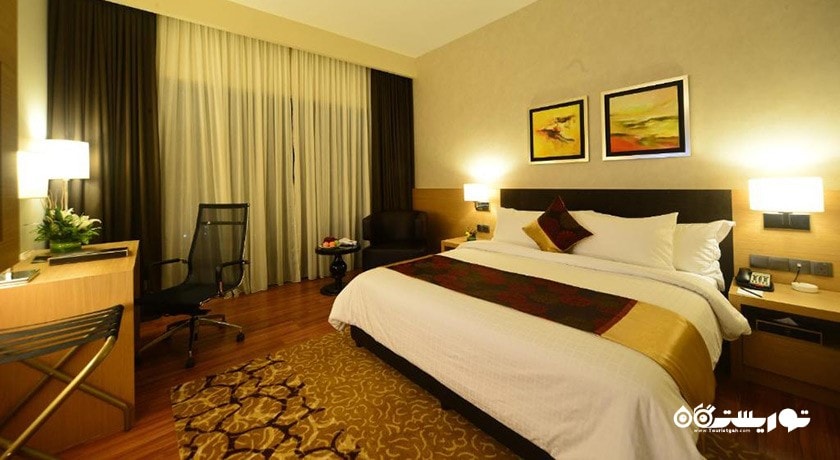 نمای تخت بزر اتاق سوپریور