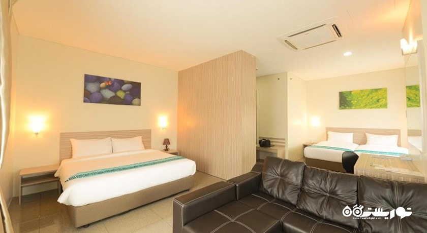 نمایی از اتاق دلوکس فمیلی
