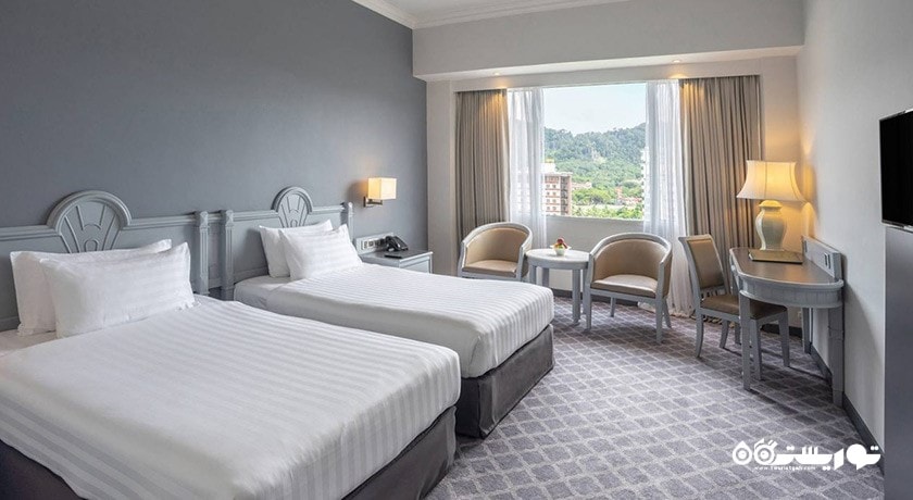 تخت های توئین اتاق دلوکس