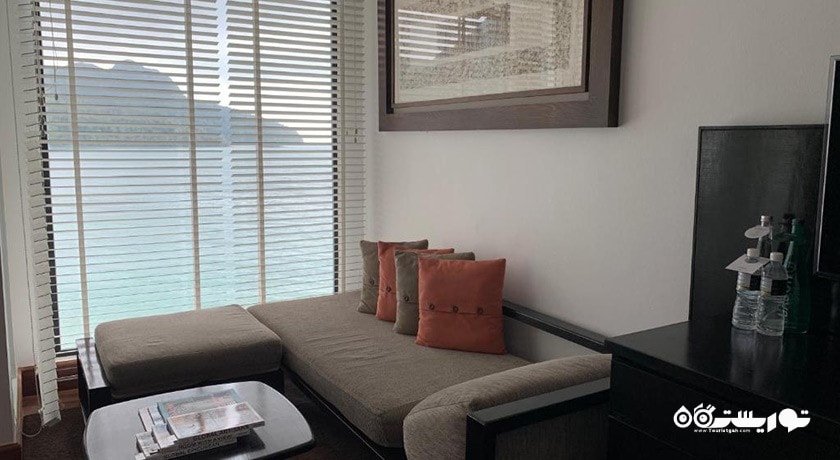 محوطه نشیمن اتاق لاکچری