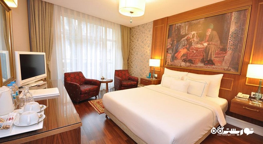 نمای تخت بزرگ اتاق استاندارد