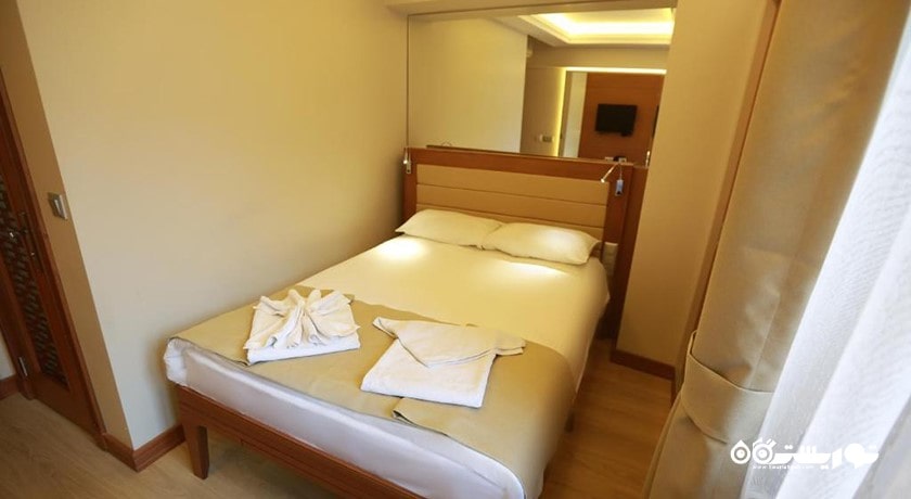 نمای تخت بزرگ اتاق سینگل