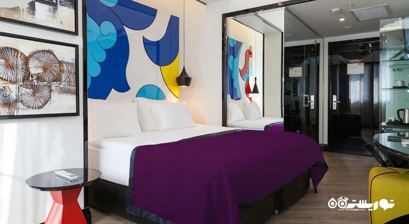 نمای تخت بزرگ اتاق استاندارد