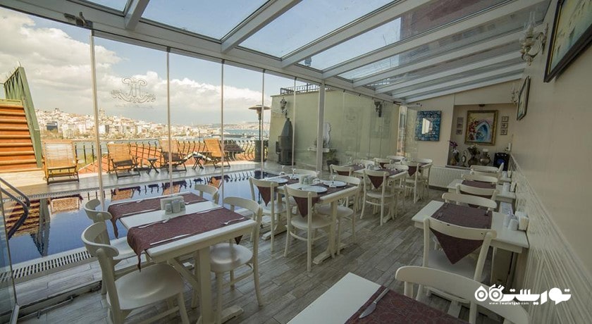 نمای رستوران هتل هایریه حانیم کنایی
