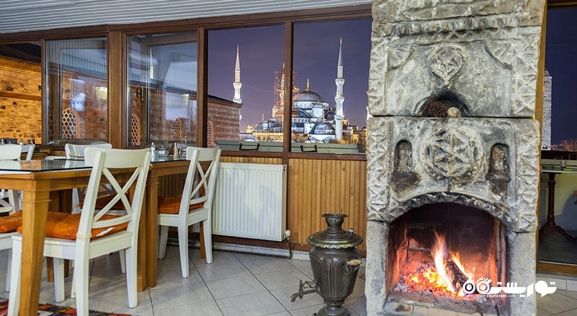 چشم انداز زیبای رستوران هتل