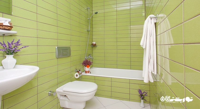 حمام و سرویس بهداشتی اتاق ها