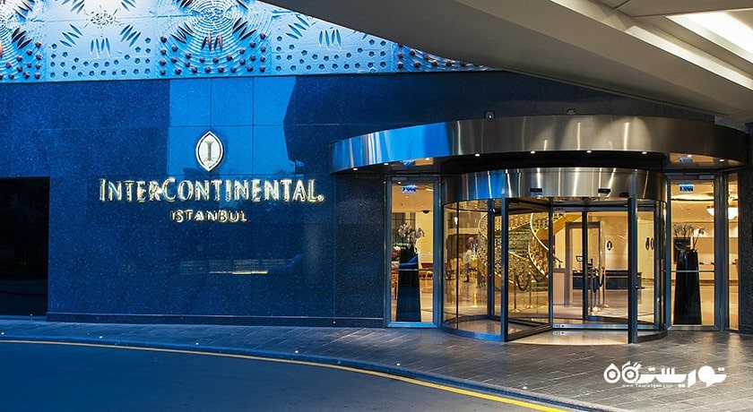 درب ورودی هتل اینترکانتیننتال استانبول