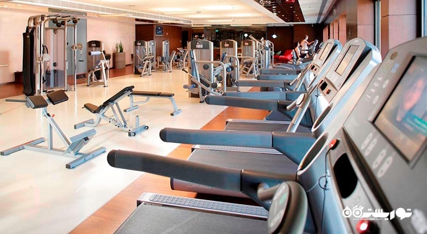 سالن ورزشی هتل استانبول ماریوت