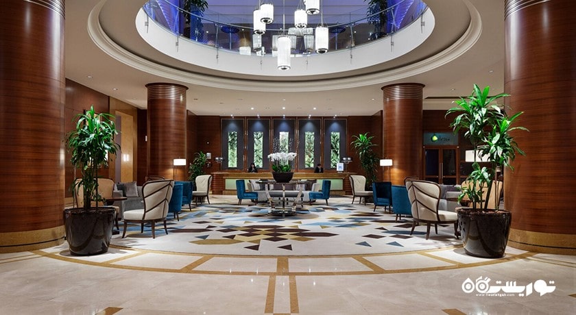 نمای لابی هتل استانبول ماریوت