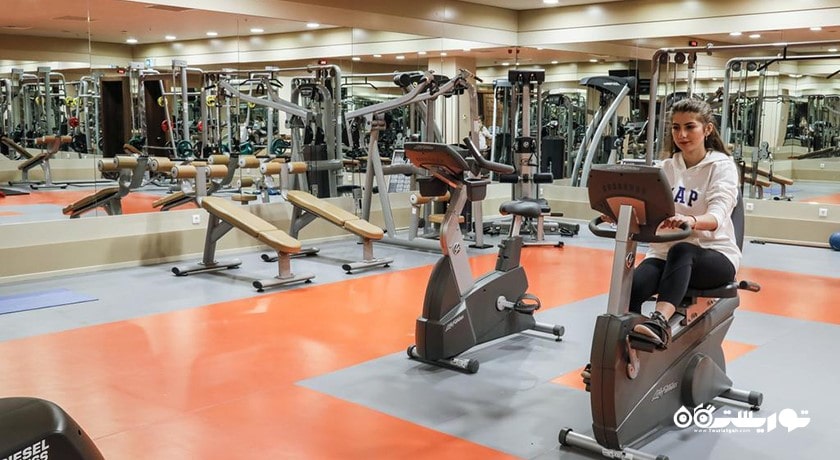 سالن ورزشی هتل آی اس جی ایرپورت