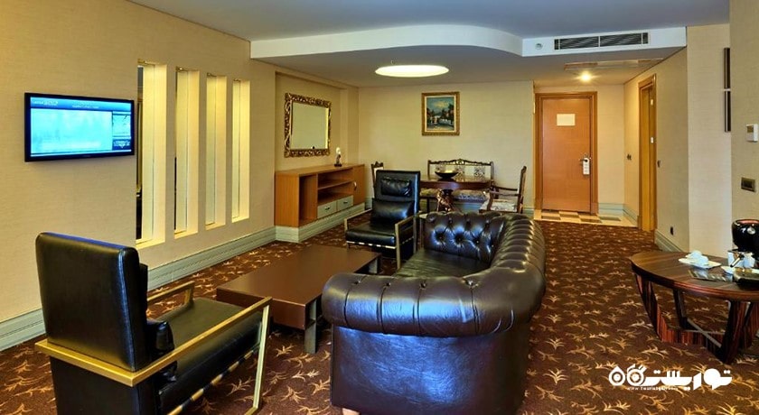 محوطه نشیمن سوئیت هتل