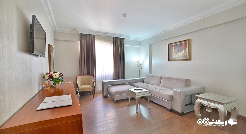 محوطه نشیمن سوئیت هتل