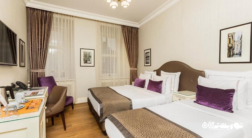 اتاق دلوکس تریپل هتل مرودی گالاتا منشن