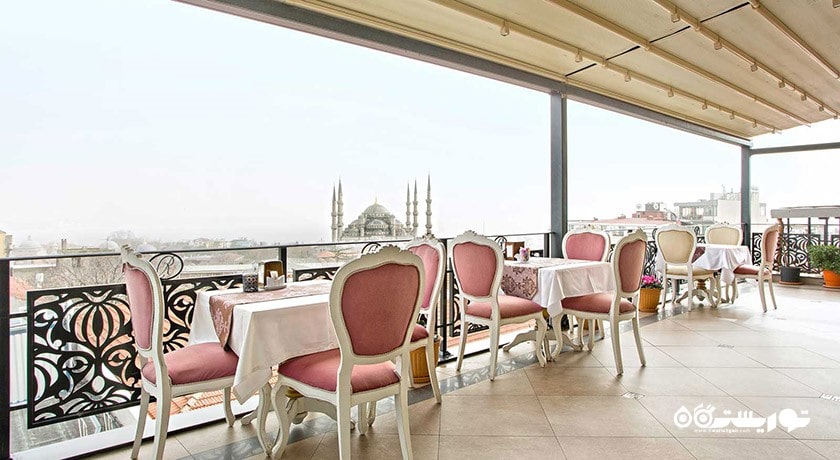 چشم انداز زیبای رستوران هتل