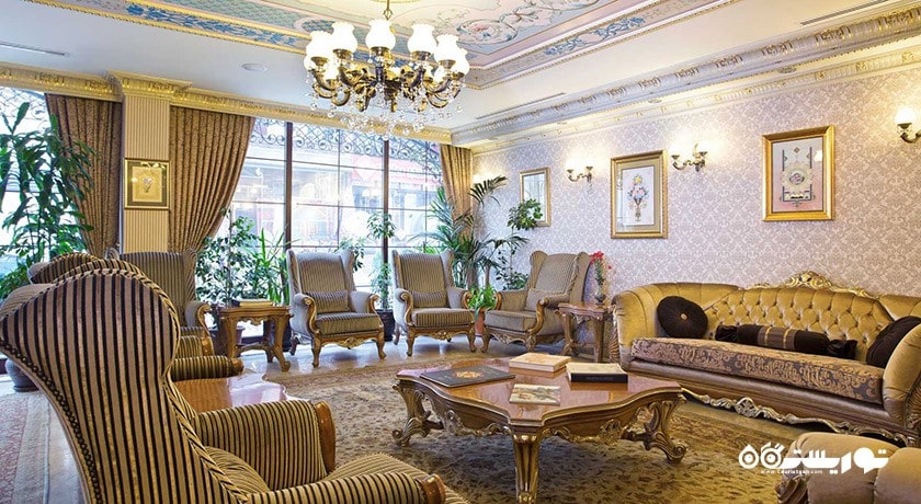 محوطه نشیمن لابی هتل