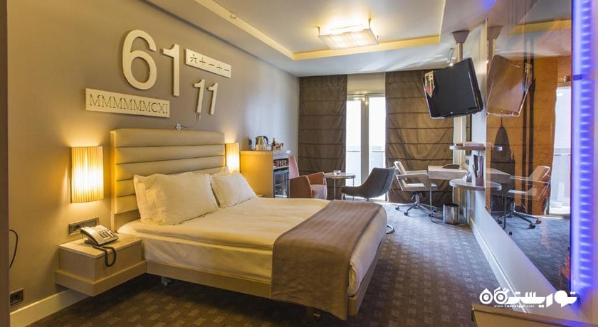 نمای تخت بزرگ اتاق سوپریور